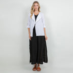 Jeanne Bolero Resort Wear Jacket 100% Cotton Gauze