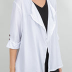 Jeanne Bolero Resort Wear Jacket 100% Cotton Gauze