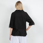 Jeanne Bolero Resort Wear Jacket 100% Cotton Gauze