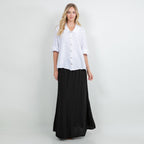 Sloanne Button-Up  100% Cotton Gauze