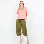 Women's 100% Cotton Gauze Turtle Top