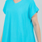 Carla 100% Cotton Gauze Top in OSFM Sale