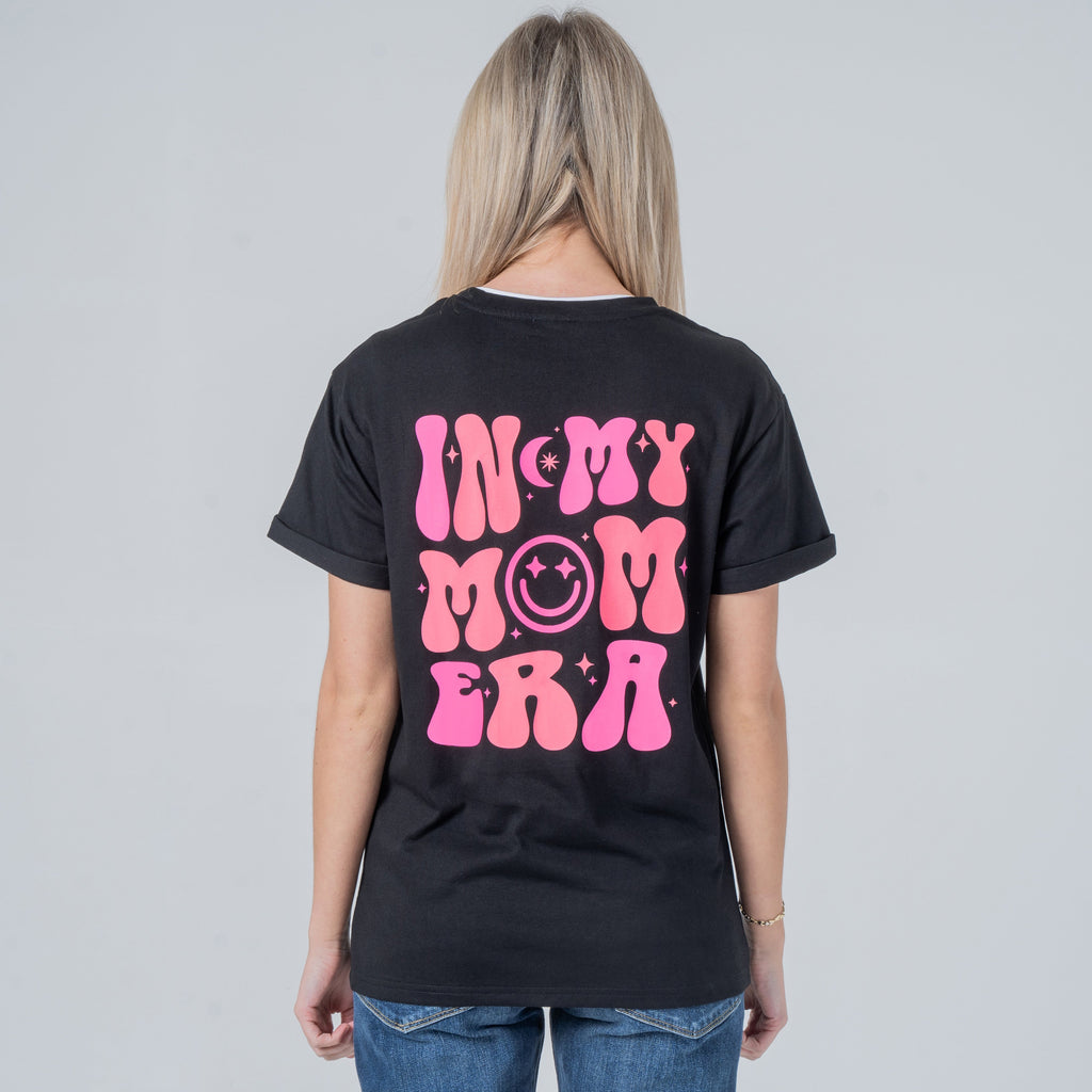 Mom Era Organic Cotton Nursing Tee - Pink