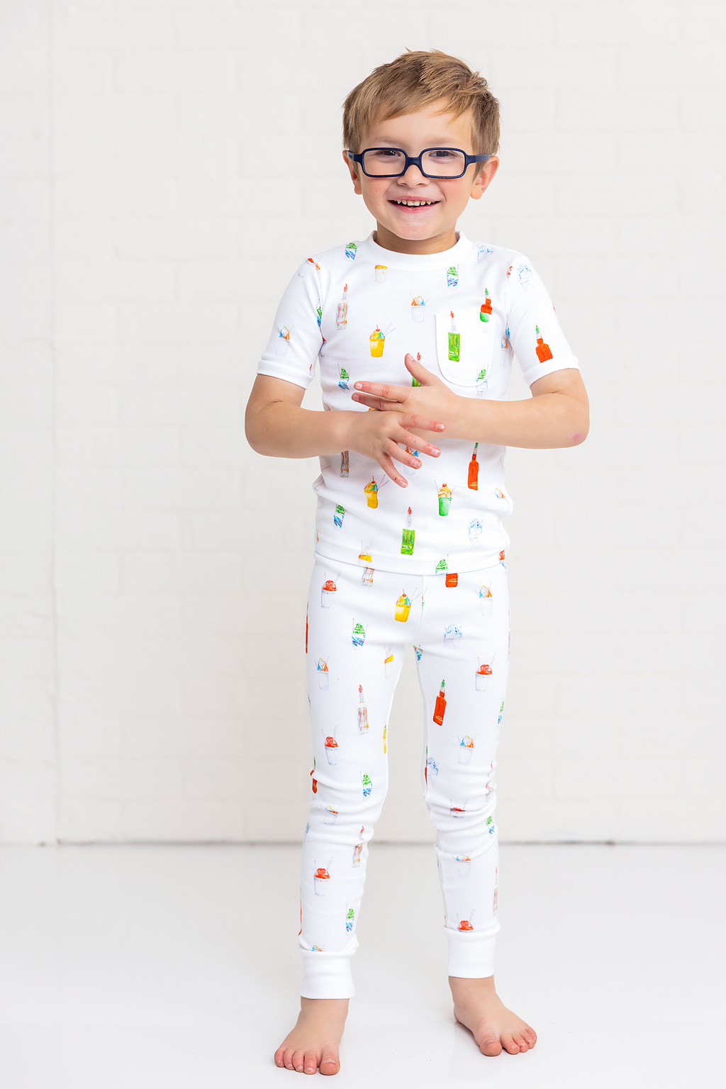 Sugar, Ice, & Everything Nice Organic Cotton Pajama Set
