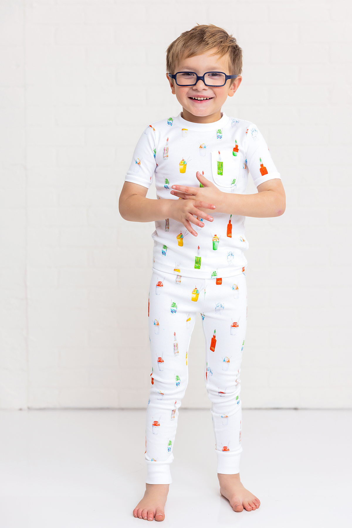 Sugar, Ice, & Everything Nice Organic Cotton Pajama Set
