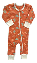 GOTS Certified Organic Cotton Zippy - Desert