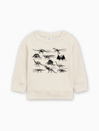 Dinosaur Skulls Organic Cotton Baby Toddler Pullover