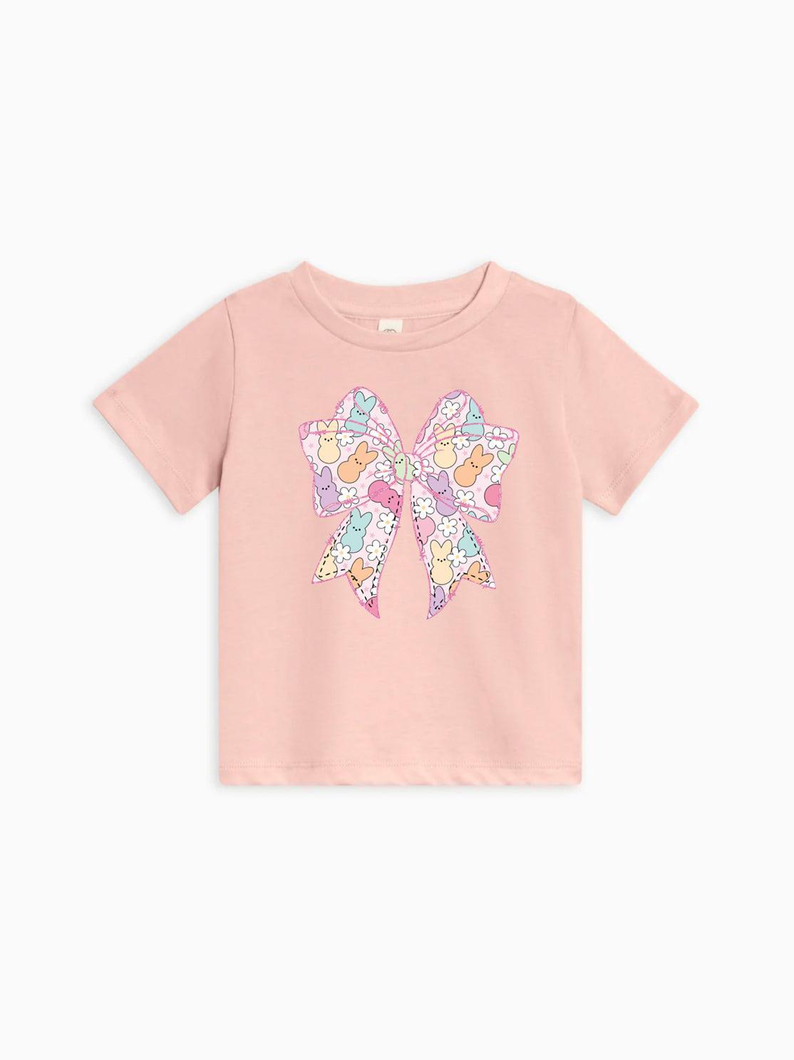 Easter Egg Bunny Ribbon Organic Cotton Baby And Kids Tee Easter Christian
