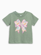 Easter Egg Bunny Ribbon Organic Cotton Baby And Kids Tee Easter Christian