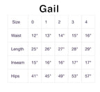 Gail Capri Pant with Pockets! 100% Cotton Gauze