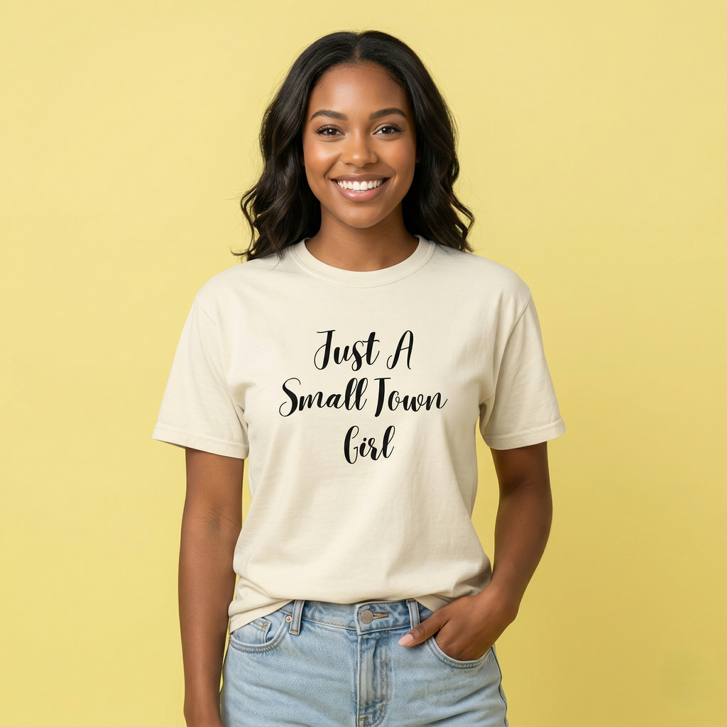 Forever Just A Small Town Girl Women's Cotton T-Shirt