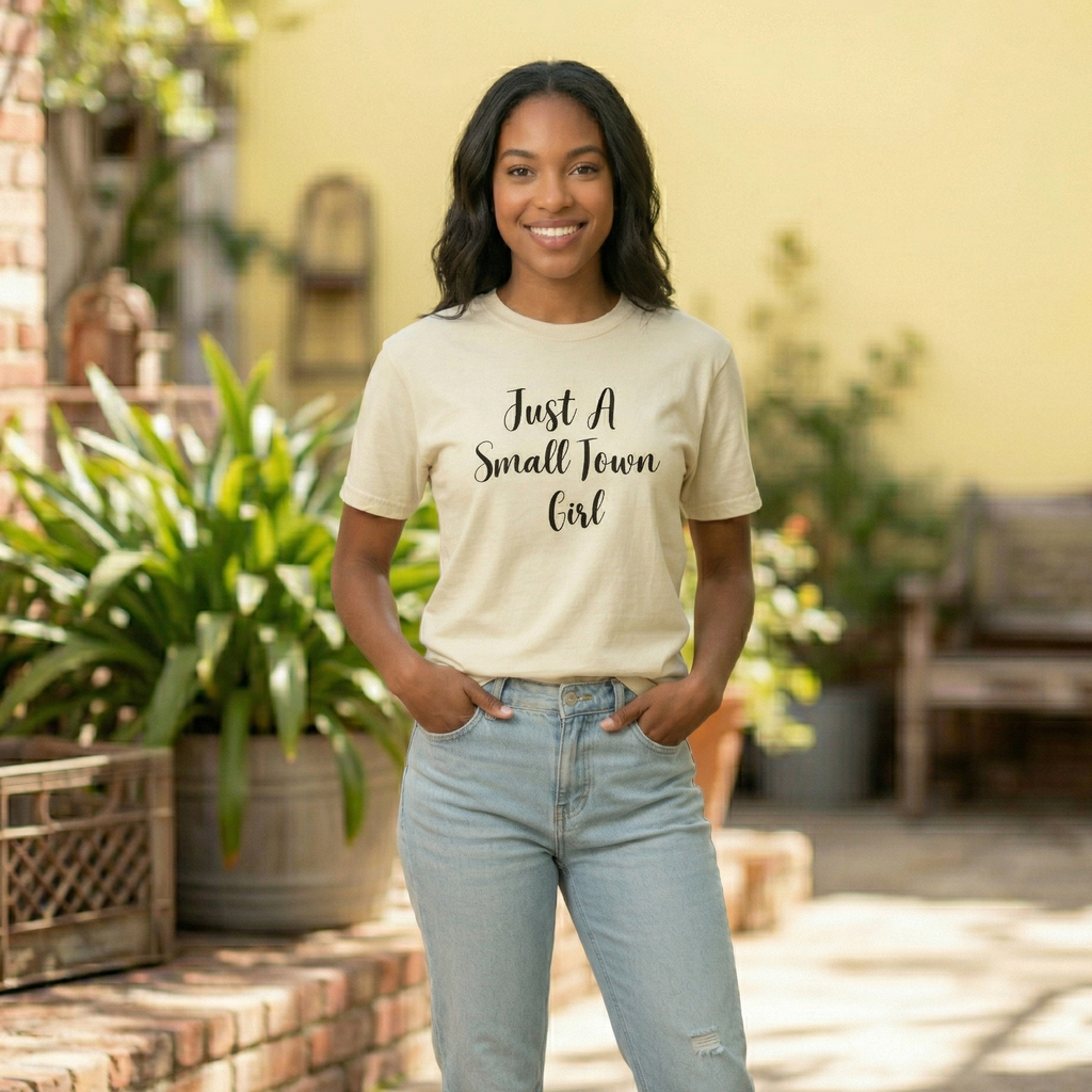 Forever Just A Small Town Girl Women's Cotton T-Shirt