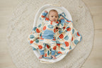 GOTS Certified Organic Cotton Playsuit - Geometric Moon