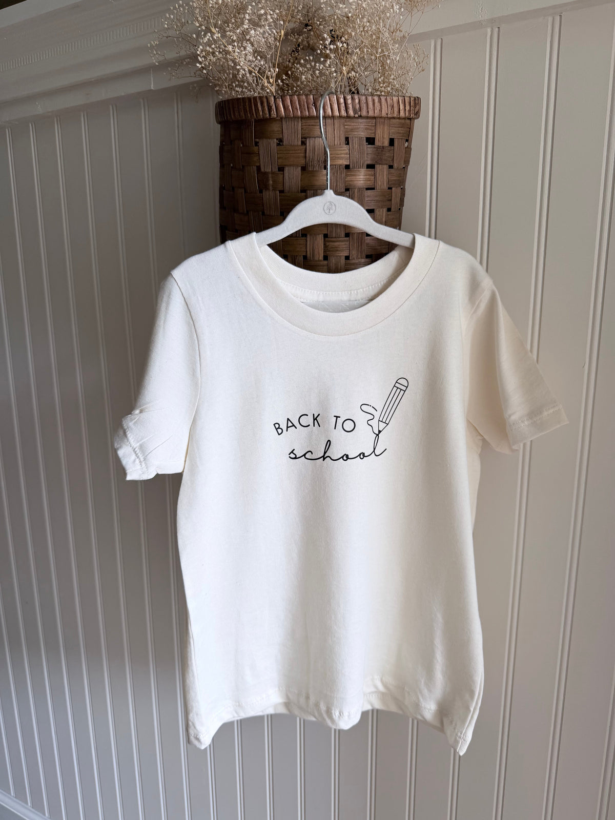 Back To School Organic Kids T-Shirt