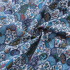 Men's Hawaiian Shirt Vintage Floral Print Cotton Button-down Short Sleeve Aloha Shirt By Amy