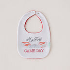My First Game Day - Arkansas Organic Cotton Baby Bib