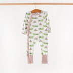 Alligator Mascot Mania Organic Cotton Kids Pajamas