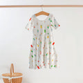Sugar, Ice, & Everything Nice Organic Cotton Twirl Dress