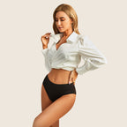 Lace Bamboo High-Waist