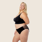 Lace Bamboo High-Waist