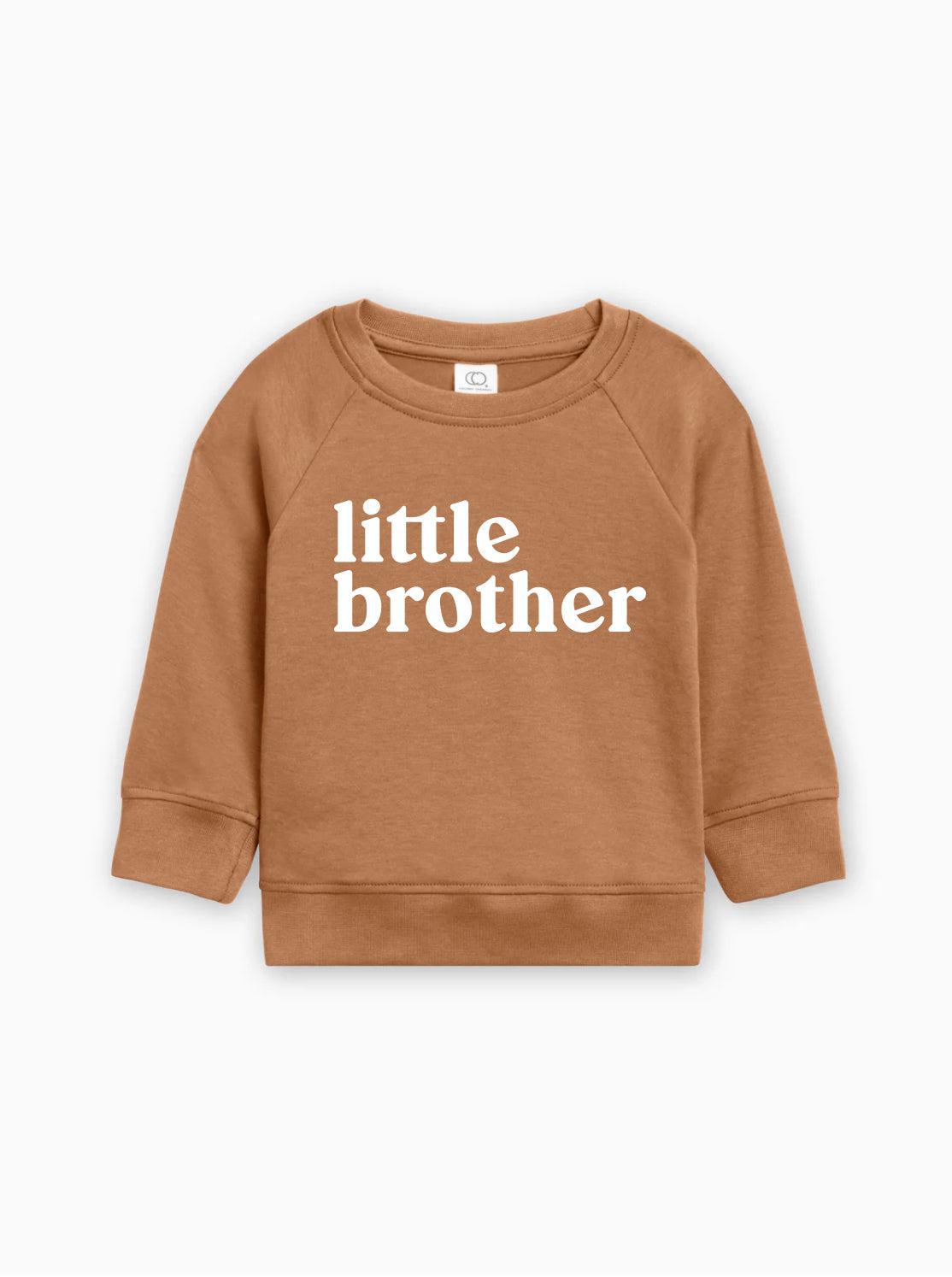 Little Brother Organic Cotton Baby Toddler Boy Pullover (Serif)