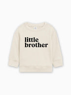 Little Brother Organic Cotton Baby Toddler Boy Pullover (Serif)