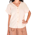 Constance Top -100% Cotton Gauze -  New Colors!