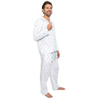 Men's Golf Long PJ Set - Organic Cotton Poplin