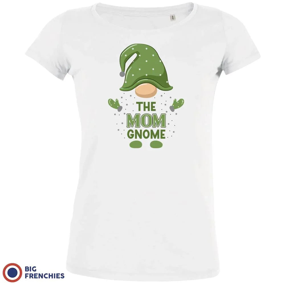 The Mom Gnome Christmas Women's Organic Tee