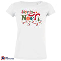Joyeux Noël Christmas Women's Organic Cotton Tee