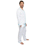 Men's Golf Long PJ Set - Organic Cotton Poplin