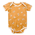GOTS Certified Organic Cotton Short Sleeve Bodysuit - Magical Moth