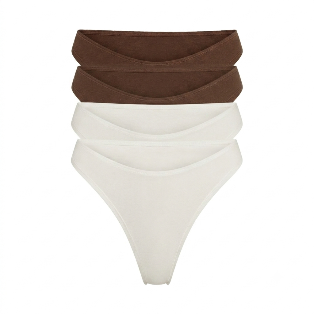 Organic Thong 4-Pack