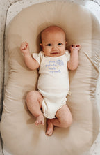 Pizza Gelato Beach Organic Cotton Baby Bodysuit