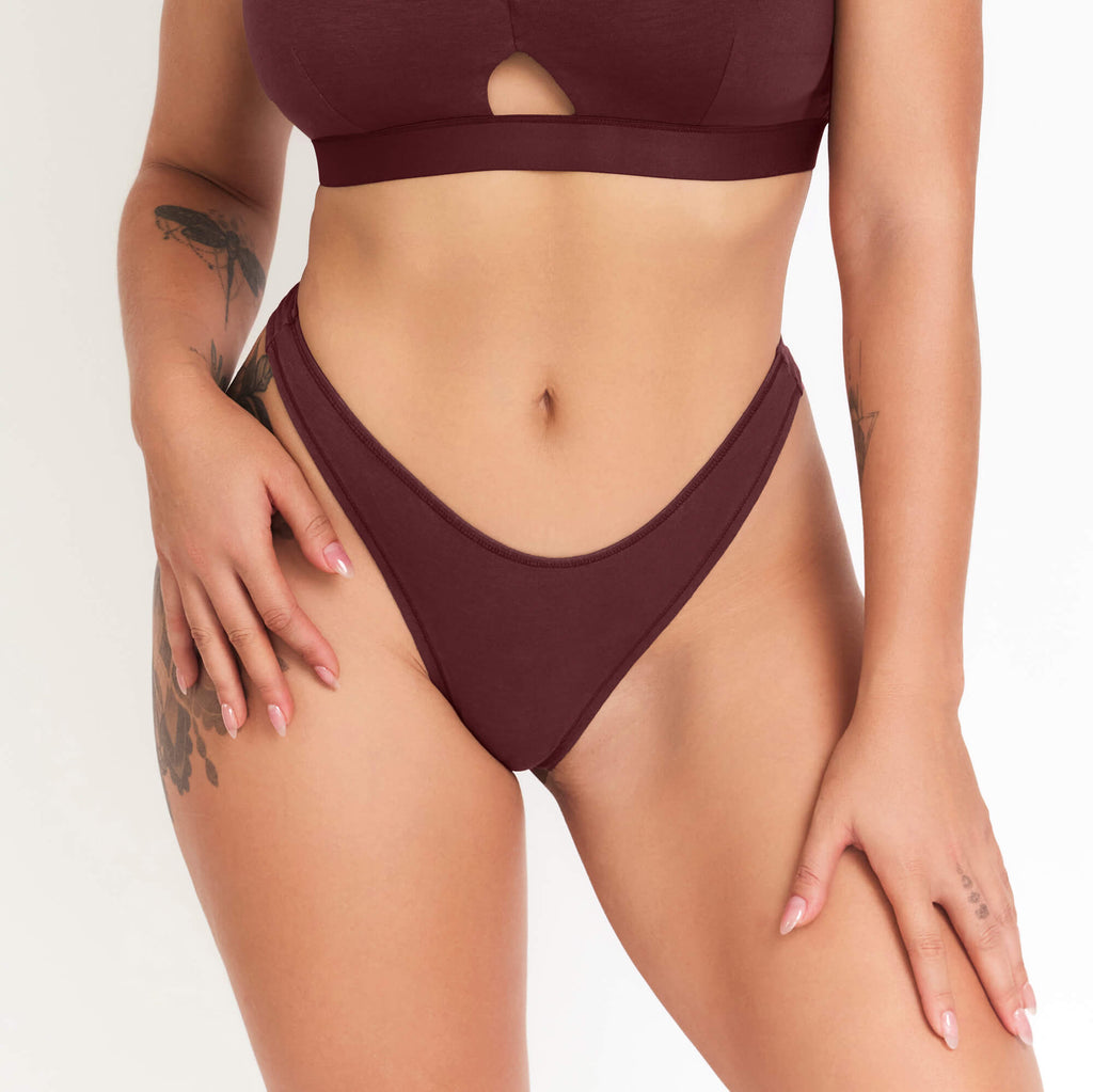 Organic Thong 4-Pack