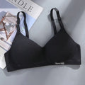 New Simple Cotton Girl Bra Underwear Student Bra Teen Thin Section Without Steel Ring Comfortable Sleep Bra Sports Vest