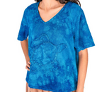 Women's 100% Cotton Gauze Turtle Top