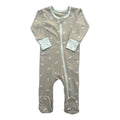 GOTS Certified Organic Cotton Zippy Footed - Freshwater Snail