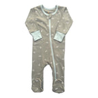 GOTS Certified Organic Cotton Zippy Footed - Freshwater Snail