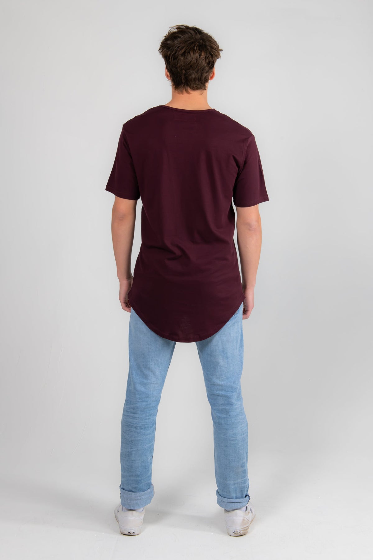 Wine Drop Tail Tee