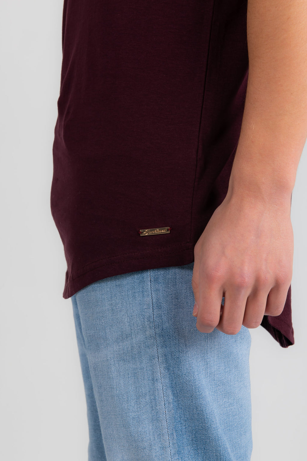 Wine Drop Tail Tee