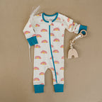 GOTS Certified Organic Cotton Zippy - Sunrise