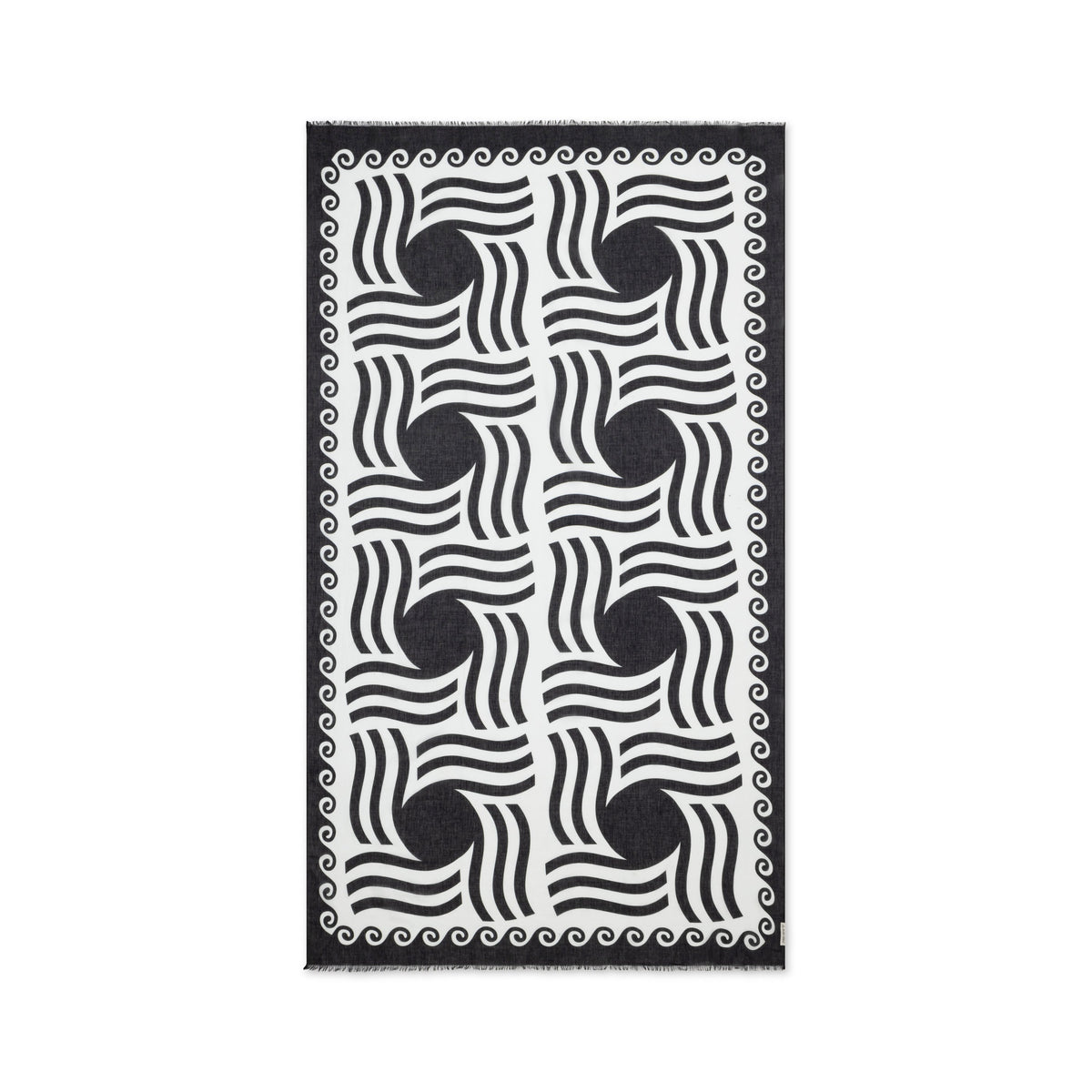 Mykonos Pareo - Midnight Swim Sun Pattern