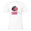 I Want Candy Sweet Lips Women's Cotton T-Shirt