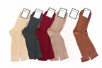 tittimitti® Men’s 100% Organic Cotton Boot Socks 3-Pack – Thick Warm Winter Socks Made in Italy