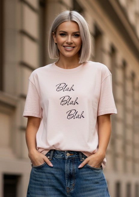 Blah Blah Blah Whatever Women's Cotton T-Shirt