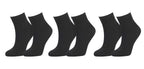 tittimitti® Men's 98% Organic Cotton Ankle Socks 3-Pack – Soft & Breathable