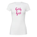 Playful Girly Girl Women's Cotton T-Shirt
