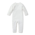 Organic Cable Knit Sweater Romper