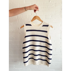 Colleen Striped Sweater Vest